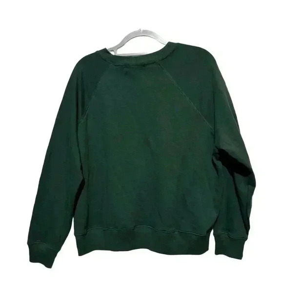 NWOT Wildfox M Green Coca-Cola Graphic Crew Neck Sweatshirt Pullover Comfort - Picture 4 of 9